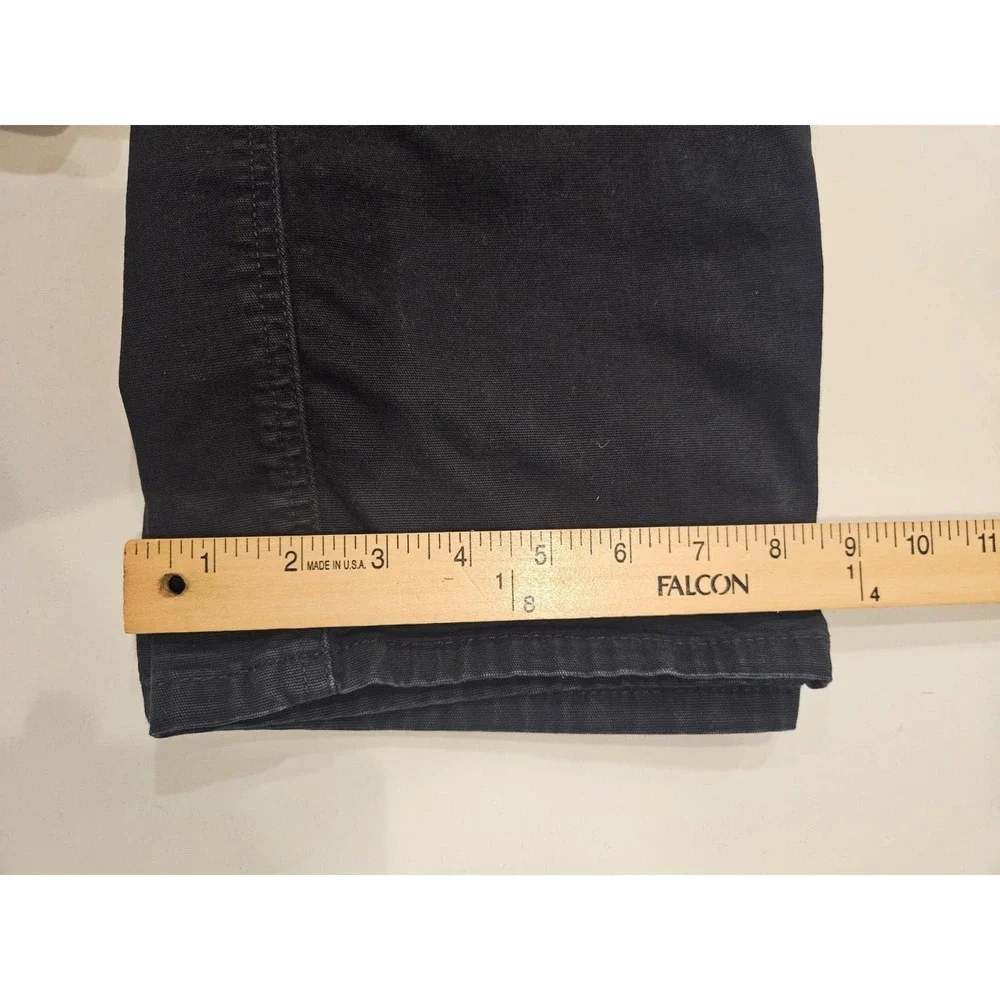 Ariat Rebar Perfect Rise Straight Jeans Mens‎ 33L(35x34) Black Western Workwear